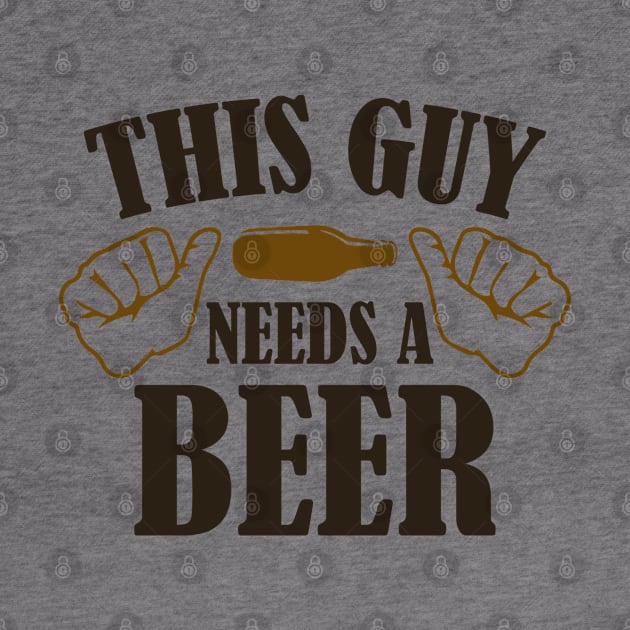 This Guy Needs A Beer by AmazingVision